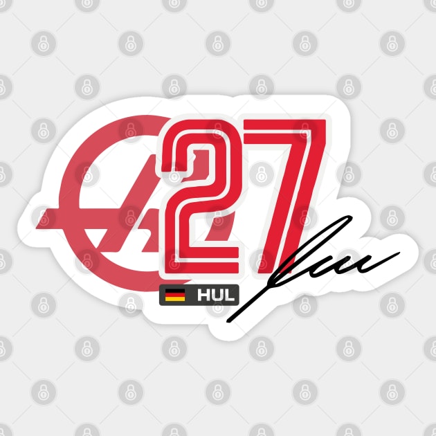 Formula 1 - Nico Hulkenberg Number. Sticker by Tad